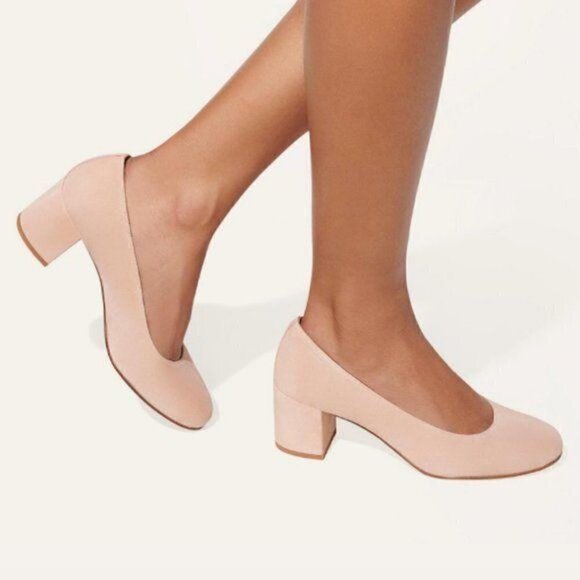 Margaux The Heel Suede Block Heels Sz 12.5 - Picture 1 of 13
